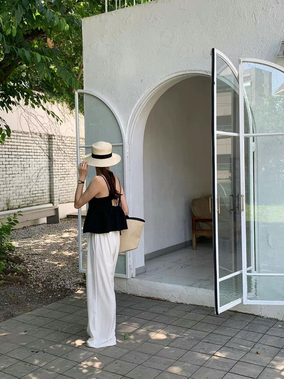 AREING韓國代購㊣女裝新款25春夏推薦真品人氣職業時尚休閑褲AREING休閑褲