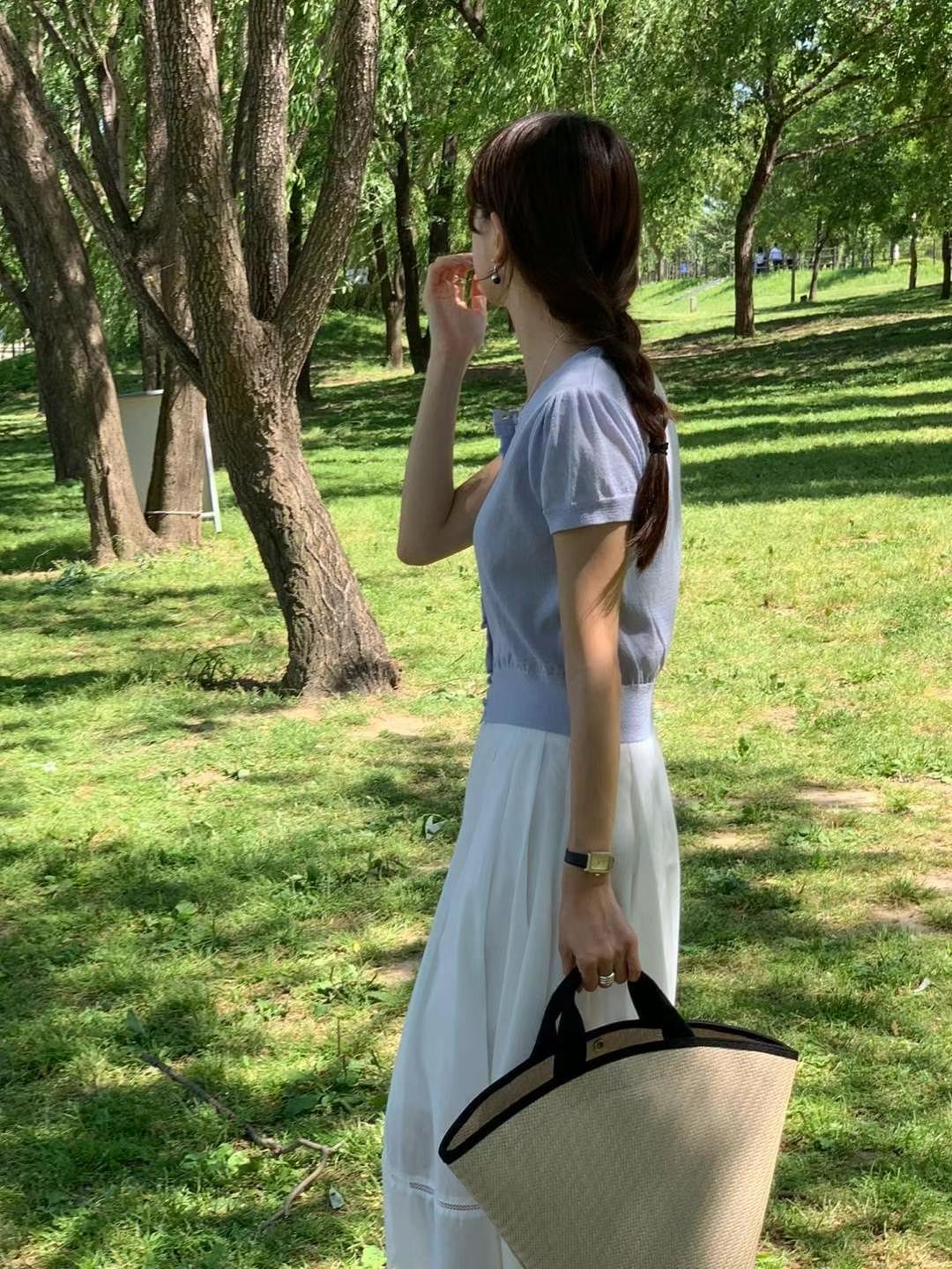 AREING韓國代購㊣女士新品熱賣休閑時尚推薦人氣真品針織衫AREING針織衫