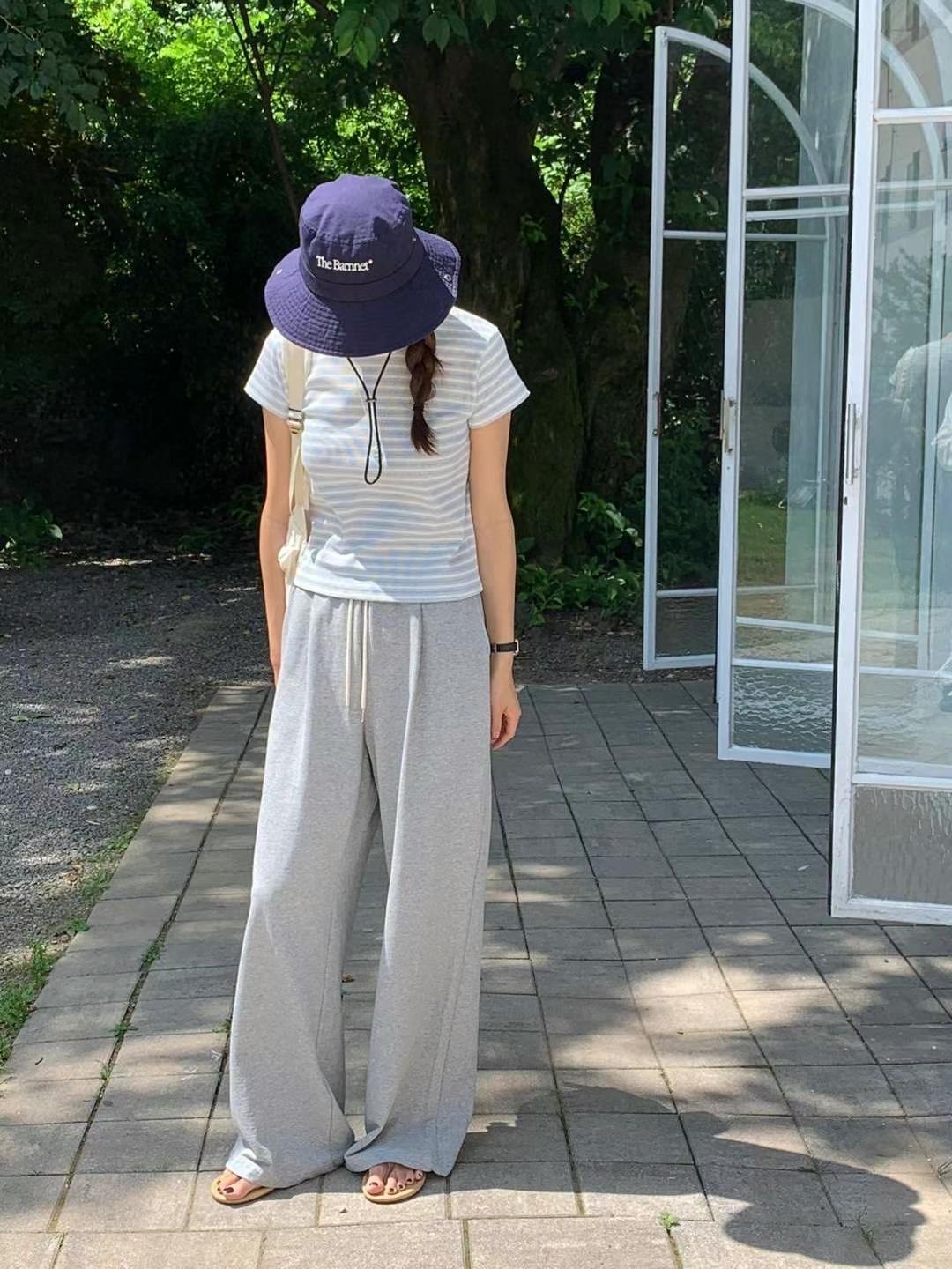 AREING韓國直郵㊣女士新品人氣熱賣時尚推薦休閑真品休閑褲AREING休閑褲