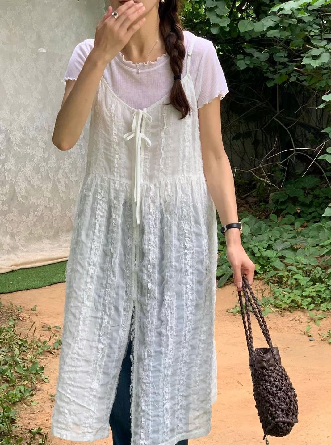 AREING東大門㊣實拍女裝新款時尚熱賣25春夏推薦人氣連衣裙AREING連衣裙圖色1