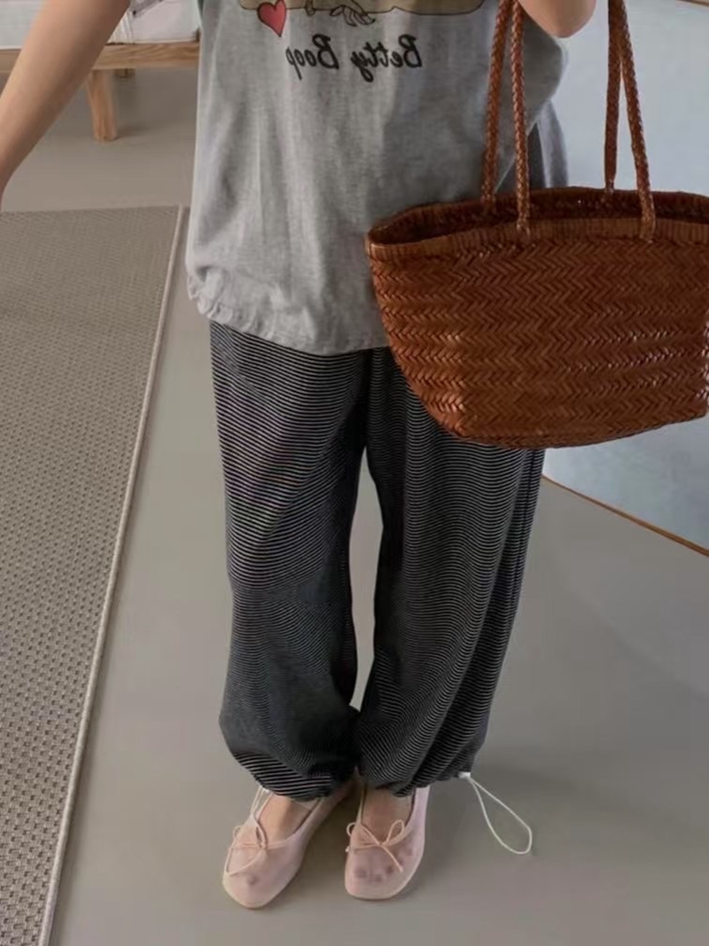 BRICK東大門㊣代購女裝新款職業25春夏時尚推薦人氣熱賣休閑褲BRICK休閑褲