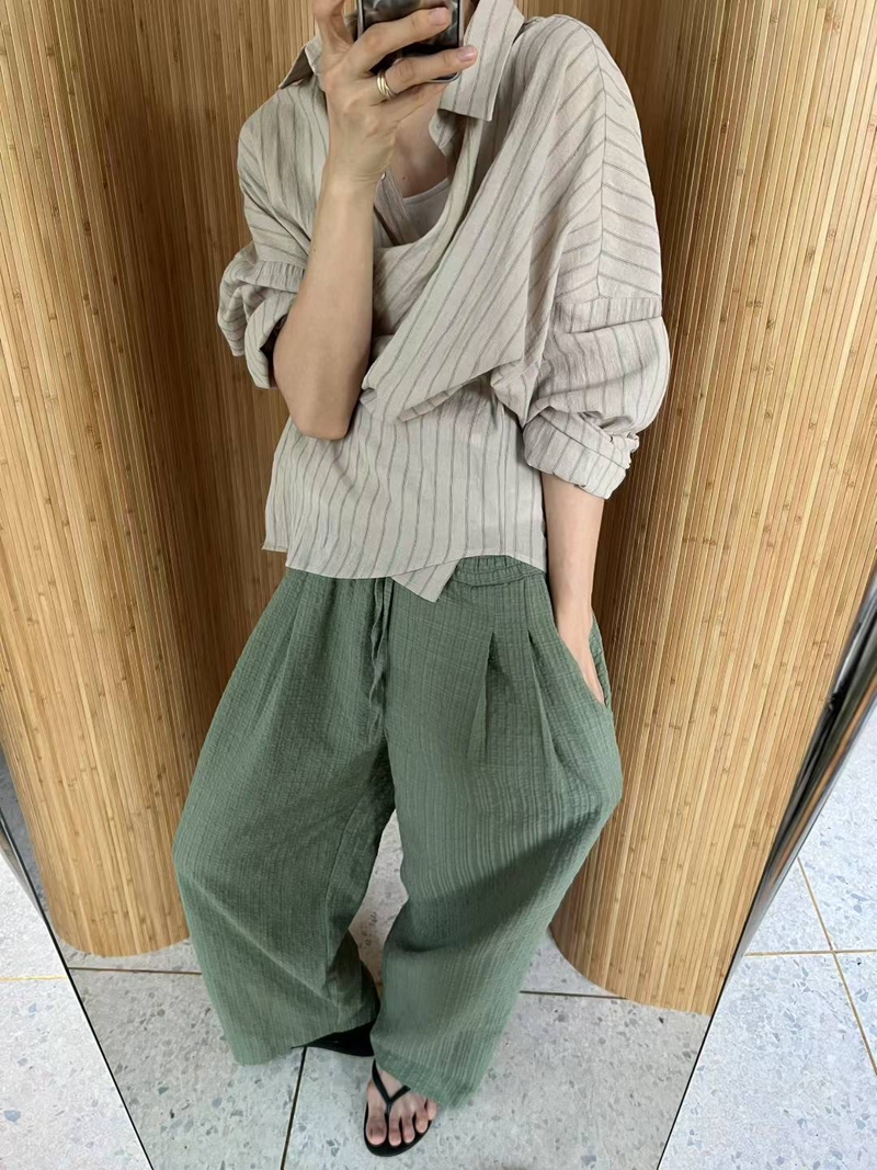 BRICK韓國直郵㊣女裝新品熱賣真品人氣25春夏職業襯衫蕾絲衫BRICK襯衫/蕾絲衫