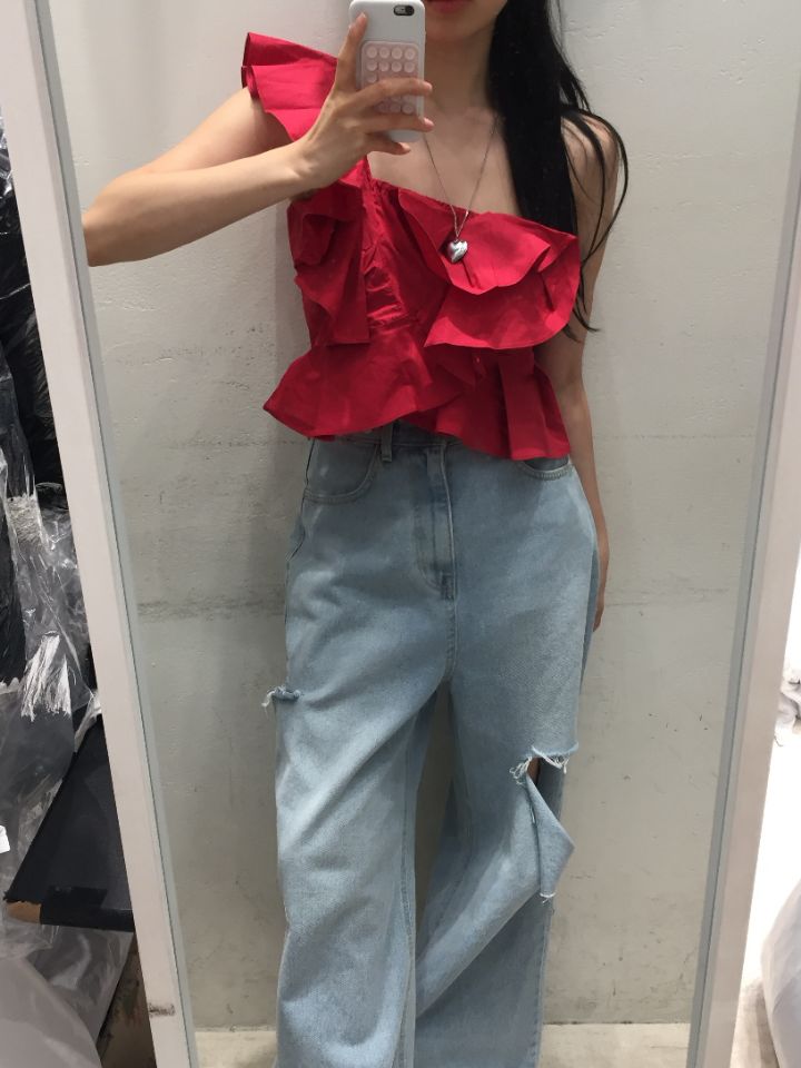 mars韓國直郵㊣女裝新品25春夏職業熱賣推薦人氣襯衫蕾絲衫mars襯衫/蕾絲衫