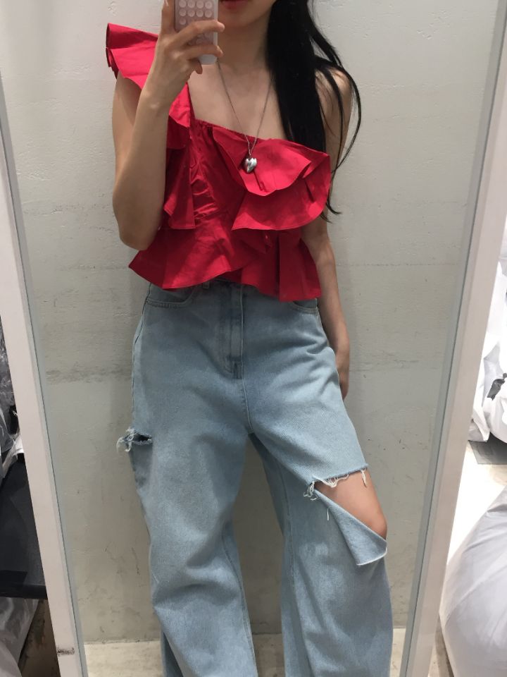 mars韓國直郵㊣女裝新品25春夏職業熱賣推薦人氣襯衫蕾絲衫mars襯衫/蕾絲衫