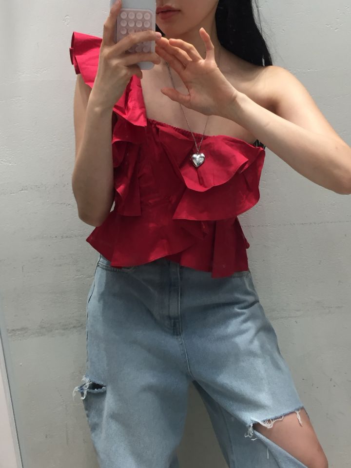 mars韓國直郵㊣女裝新品25春夏職業熱賣推薦人氣襯衫蕾絲衫mars襯衫/蕾絲衫