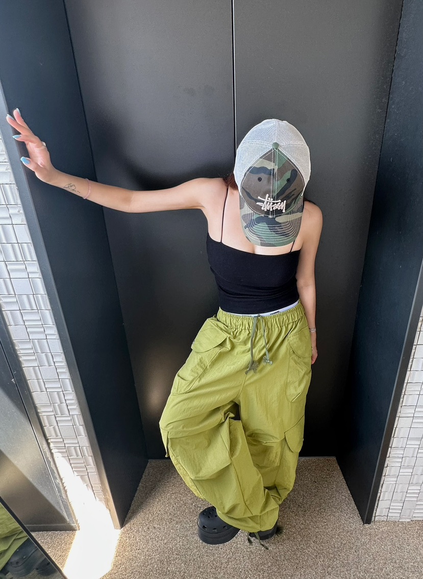 BYRING東大門㊣代購女裝新品熱賣時尚推薦職業吊帶背心褶皺BYRING吊帶/背心