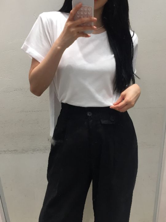mars韓國直郵㊣女士新款休閑職業25春夏人氣推薦真品時尚T恤marsT恤