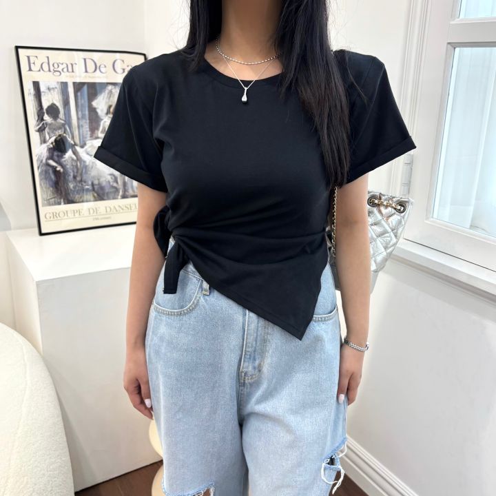 mars韓國直郵㊣女士新款休閑職業25春夏人氣推薦真品時尚T恤marsT恤圖色3