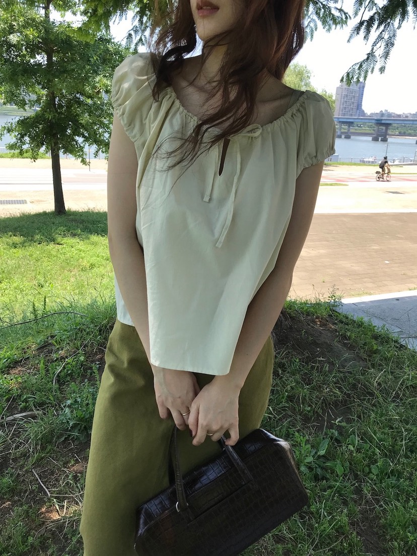 CYLINDER韓國直郵㊣女裝新款休閑時尚25春夏職業襯衫蕾絲衫CYLINDER襯衫/蕾絲衫
