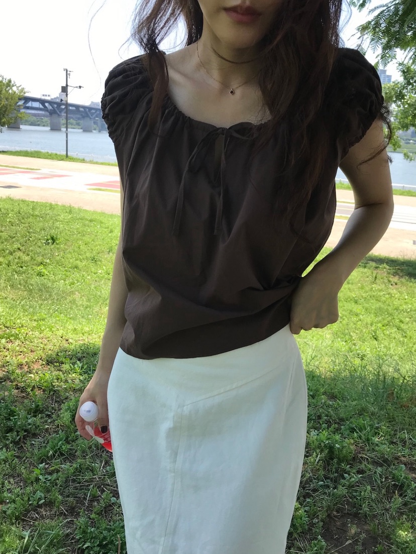 CYLINDER韓國直郵㊣女裝新款休閑時尚25春夏職業襯衫蕾絲衫CYLINDER襯衫/蕾絲衫