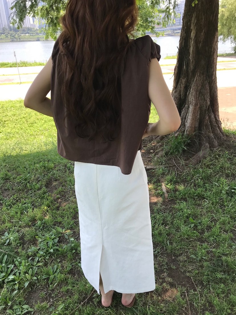 CYLINDER韓國直郵㊣女裝新款休閑時尚25春夏職業襯衫蕾絲衫CYLINDER襯衫/蕾絲衫