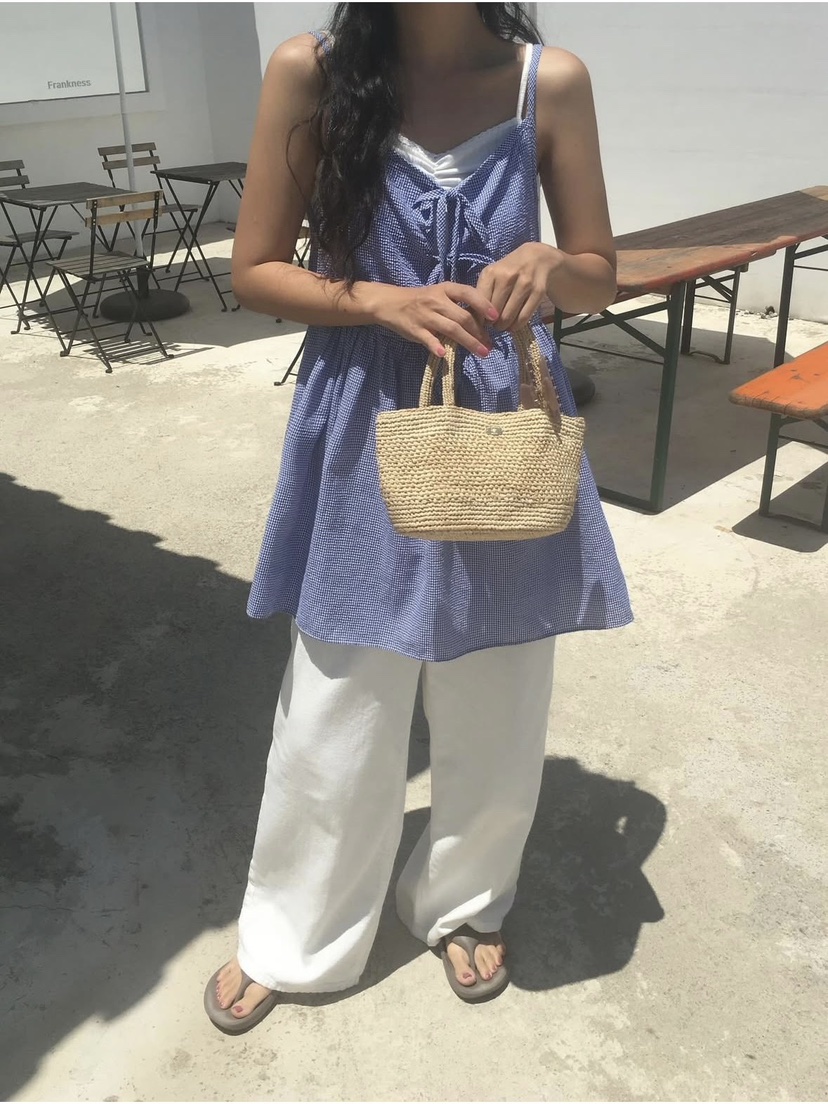 FRILL-T韓國直郵㊣女裝新品真品人氣熱賣時尚休閑連衣裙雙面FRILL-T連衣裙