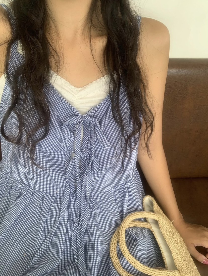 FRILL-T韓國直郵㊣女裝新品真品人氣熱賣時尚休閑連衣裙雙面FRILL-T連衣裙