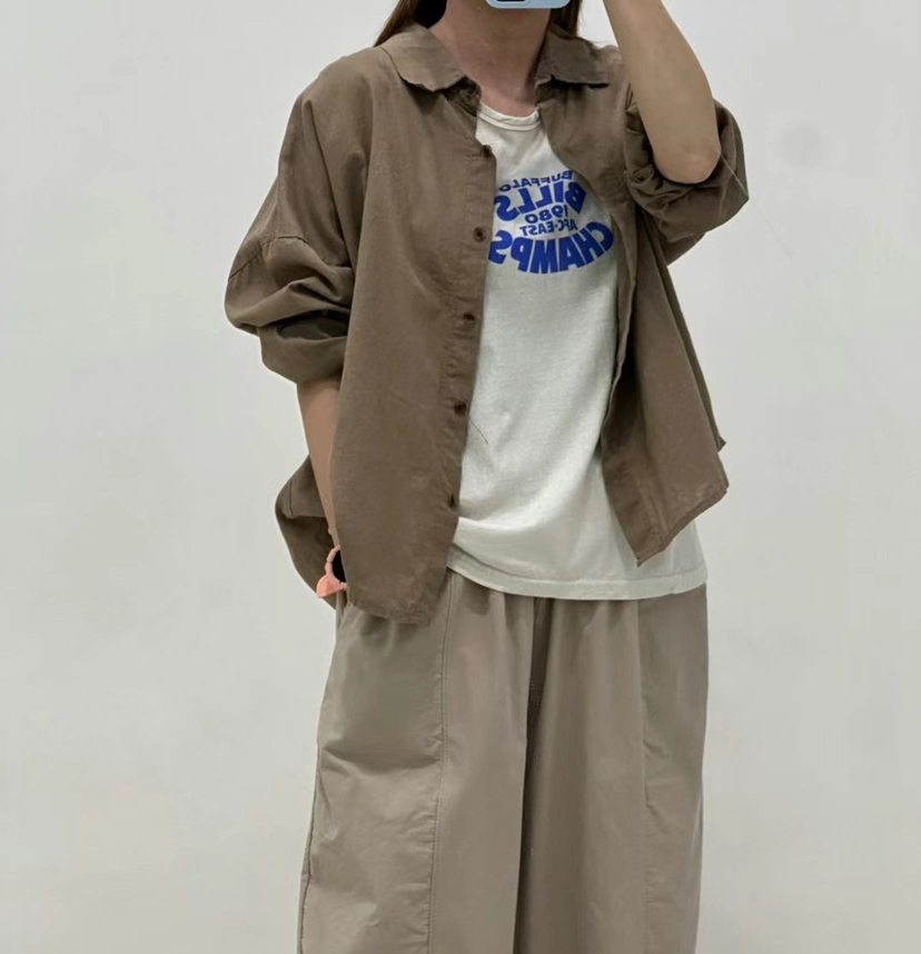 ZACCU東大門㊣代購女士新款職業休閑推薦熱賣25春夏襯衫蕾絲衫ZACCU襯衫/蕾絲衫