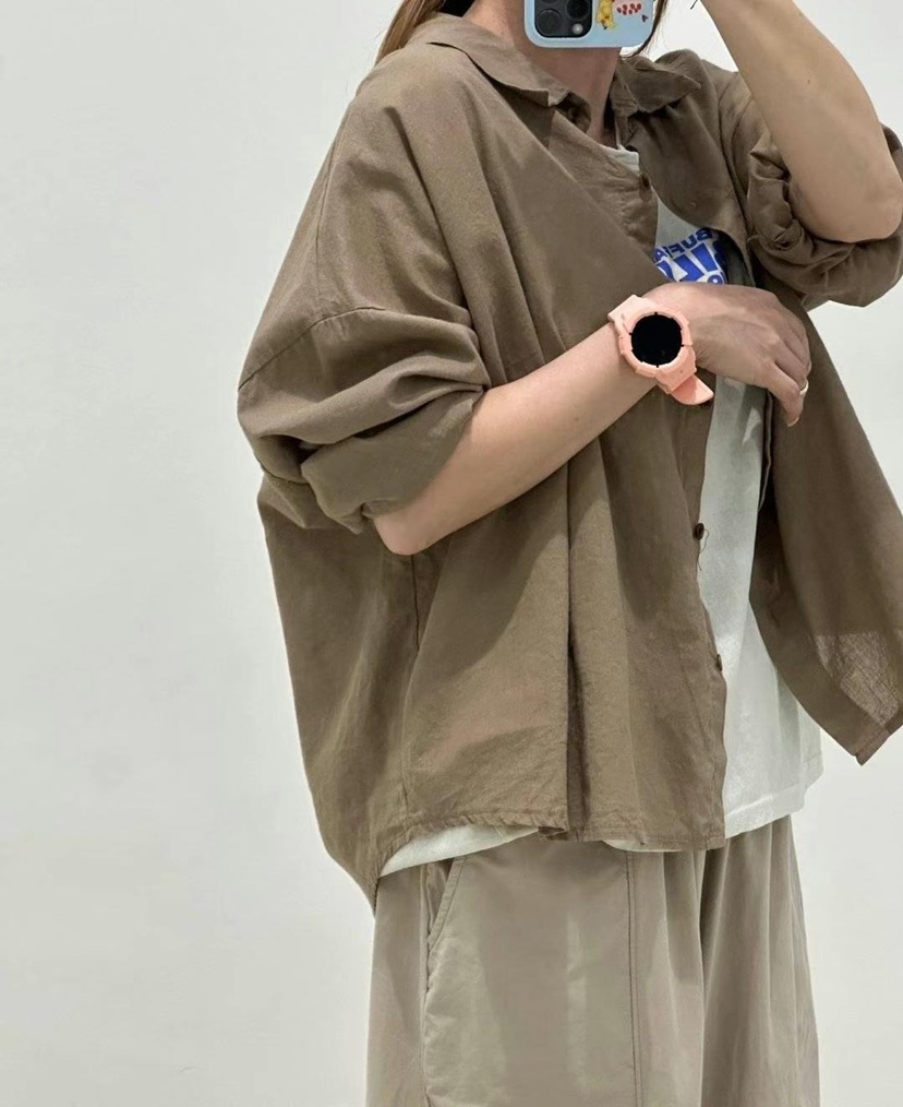 ZACCU東大門㊣代購女士新款職業休閑推薦熱賣25春夏襯衫蕾絲衫ZACCU襯衫/蕾絲衫
