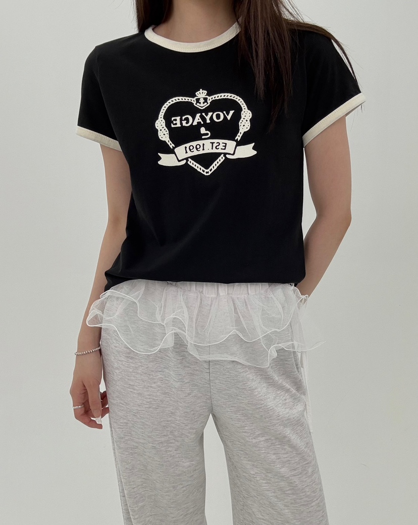 JMIND韓國代購㊣女士新款熱賣推薦職業休閑人氣25春夏時尚T恤JMINDT恤