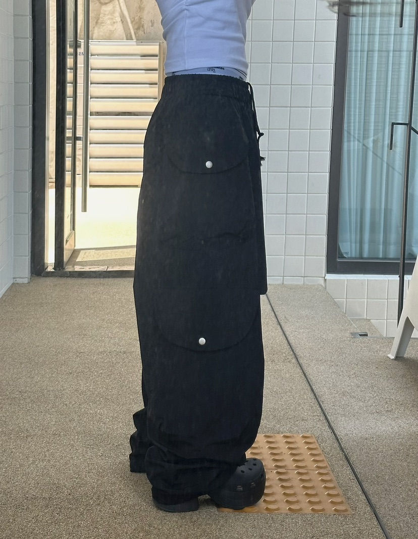 BYRING東大門㊣直郵女裝新款25春夏熱賣職業人氣推薦休閑褲BYRING休閑褲