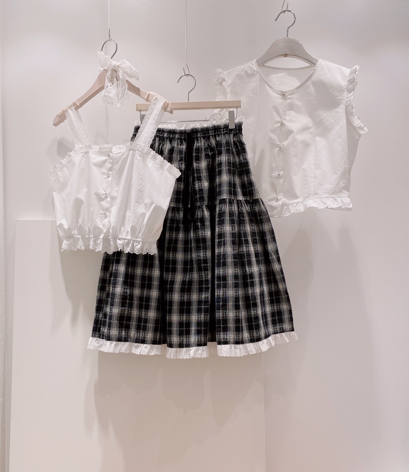 LETAILOR東大門㊣代購女裝新品推薦熱賣25春夏休閑襯衫蕾絲衫LETAILOR襯衫/蕾絲衫