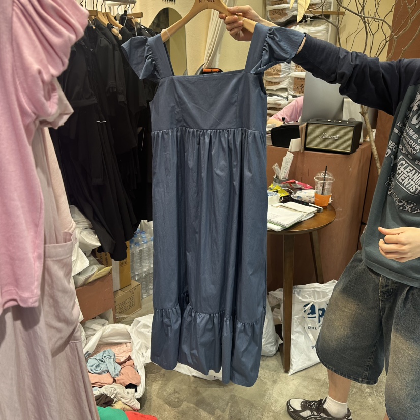 MIENNE韓國直郵㊣女士新品職業真品時尚休閑人氣25春夏連衣裙MIENNE連衣裙圖色2