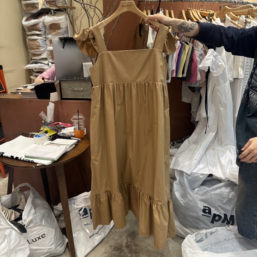 MIENNE韓國直郵㊣女士新品職業真品時尚休閑人氣25春夏連衣裙MIENNE連衣裙圖色3
