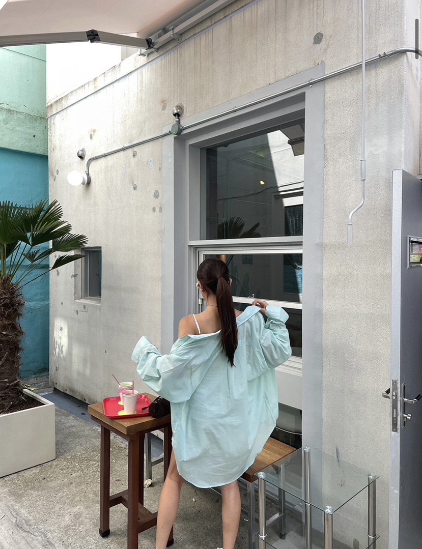 PAIRING韓國直郵㊣女士新款休閑熱賣職業人氣真品襯衫蕾絲衫PAIRING襯衫/蕾絲衫