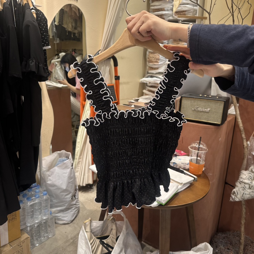 MIENNE東大門㊣直郵女裝新品25春夏人氣職業推薦休閑吊帶背心MIENNE吊帶/背心