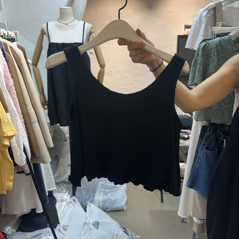 OZ韓國直郵㊣女士新款時尚25春夏休閑熱賣推薦真品吊帶背心OZ.ounce吊帶/背心圖色2