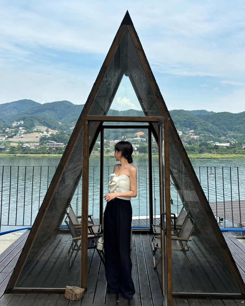 THE LOW東大門㊣直郵女士新款職業人氣25春夏推薦休閑褲亞麻THE LOW休閑褲
