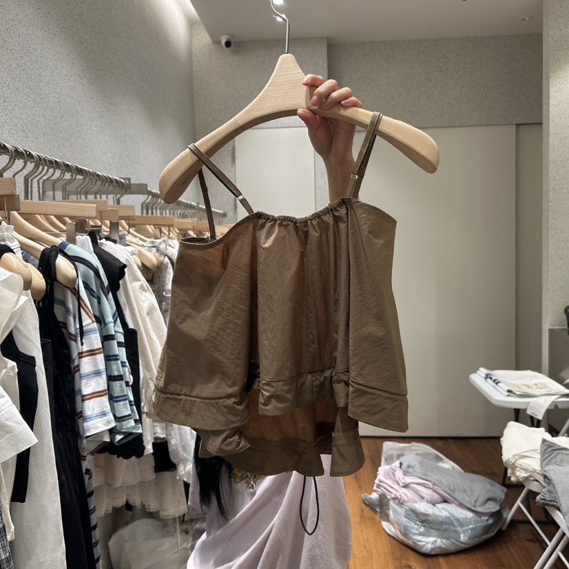 COMELY東大門㊣直郵女士新品休閑真品25春夏職業熱賣吊帶背心COMELY吊帶/背心