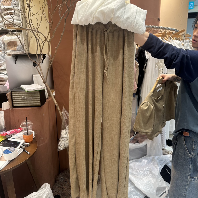 MIENNE東大門㊣直郵女裝新品推薦時尚真品25春夏職業休閑褲MIENNE休閑褲