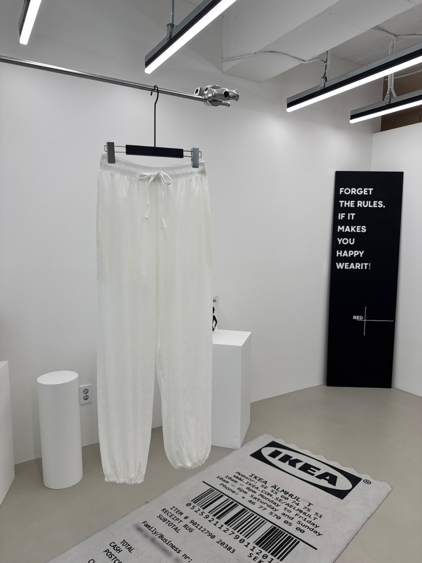 RED-A韓國直郵㊣女裝新品人氣時尚真品推薦25春夏休閑褲褶皺RED-A休閑褲