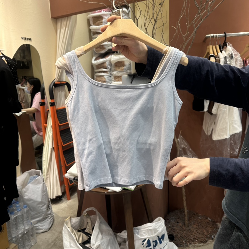 MIENNE東大門㊣實拍女裝新品時尚真品推薦休閑人氣吊帶背心MIENNE吊帶/背心