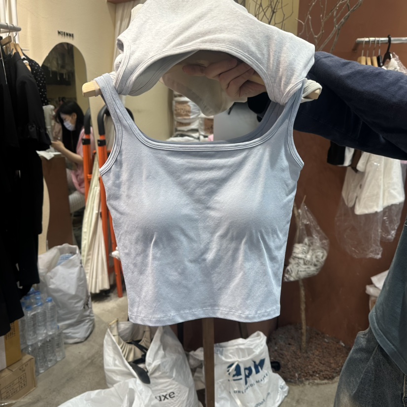 MIENNE東大門㊣實拍女裝新品時尚真品推薦休閑人氣吊帶背心MIENNE吊帶/背心圖色6