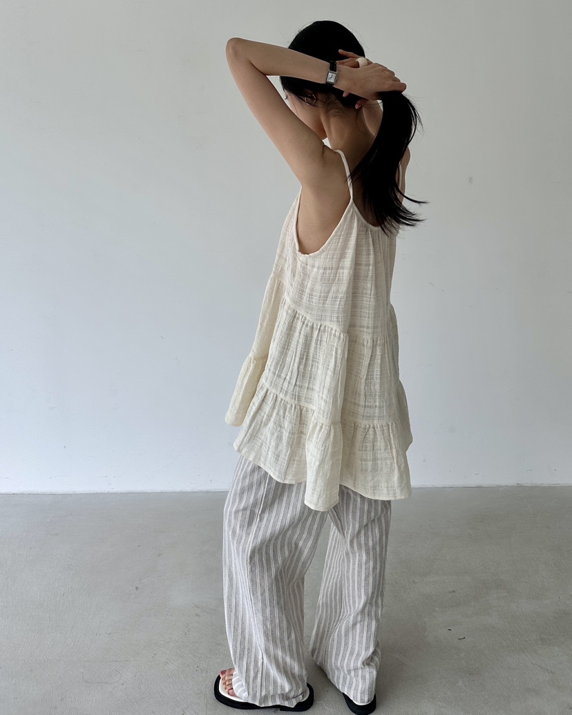 HOWDY韓國代購㊣女士新款時尚真品人氣熱賣25春夏職業吊帶背心howdy吊帶/背心