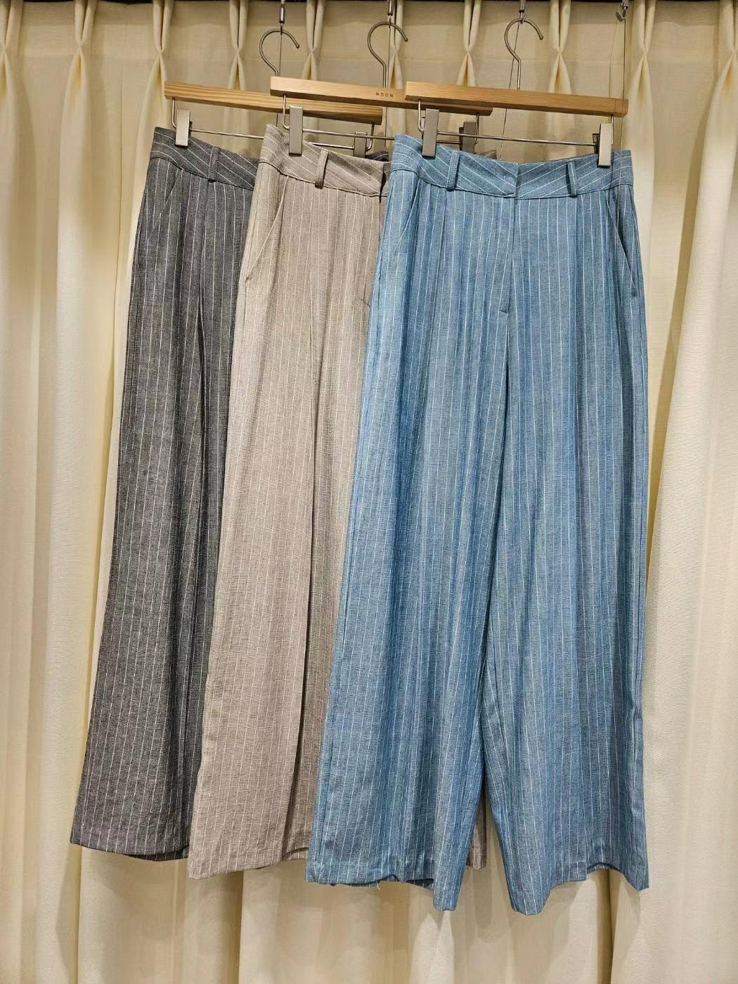NOON韓國代購㊣女裝新品真品25春夏人氣休閑熱賣職業休閑褲NOON休閑褲