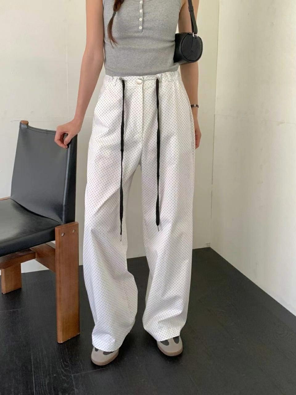 NOON韓國直郵㊣女士新品職業時尚25春夏推薦熱賣休閑休閑褲NOON休閑褲圖色2