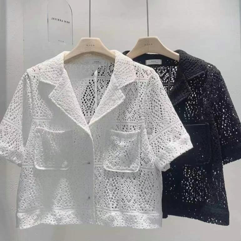 NOON韓國直郵㊣女裝新品25春夏熱賣推薦時尚休閑職業人氣夾克NOON夾克圖色2左二色