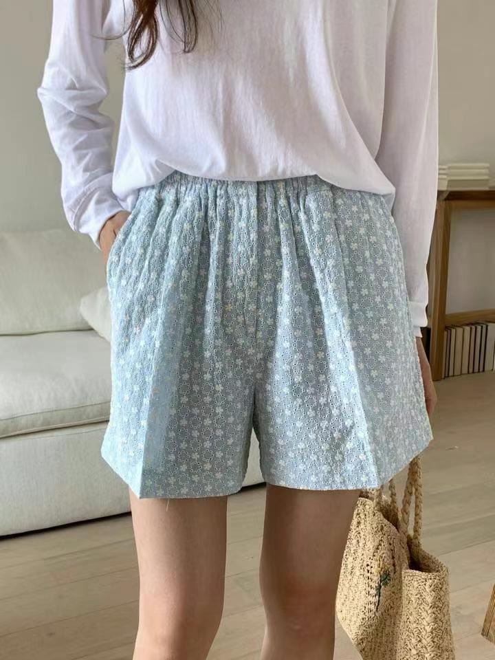 NOON東大門㊣實拍女士新款休閑時尚推薦職業真品人氣25春夏短褲NOON短褲圖色1