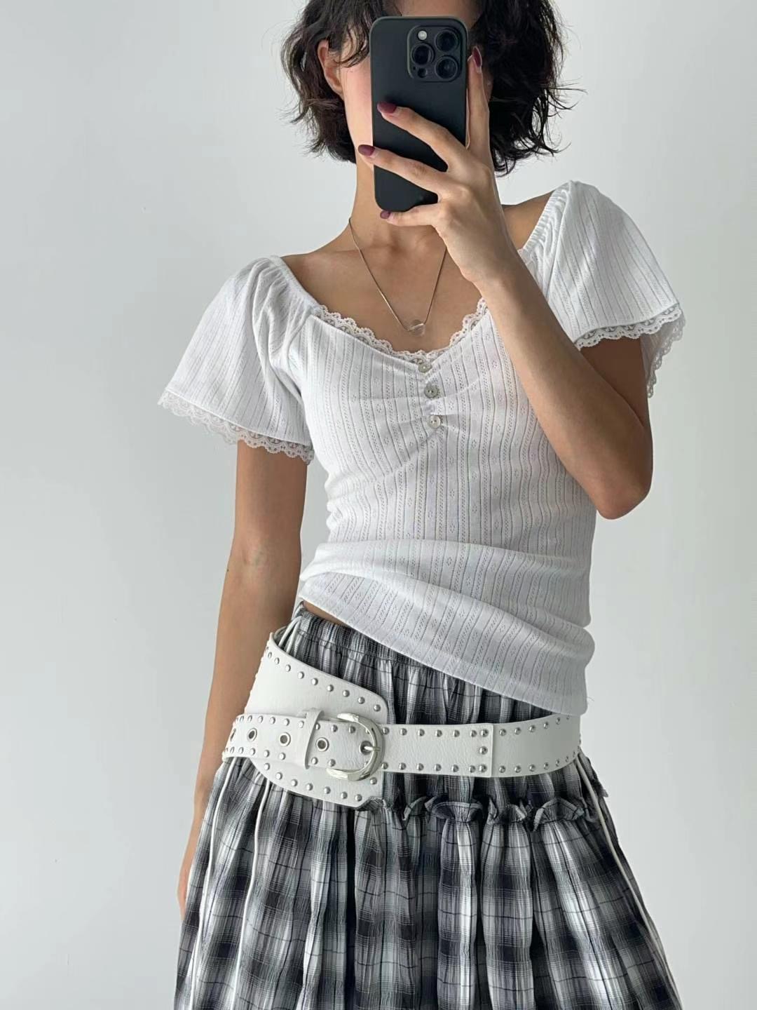 DOTNODI(無品牌標)韓國直郵㊣女裝新品熱賣真品職業人氣T恤DOTNODIT恤