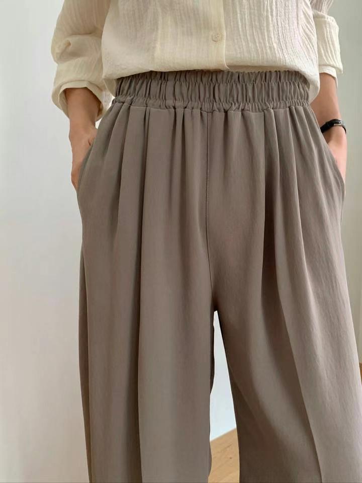 NOON韓國代購㊣女裝新品真品25春夏休閑熱賣推薦時尚休閑褲NOON休閑褲