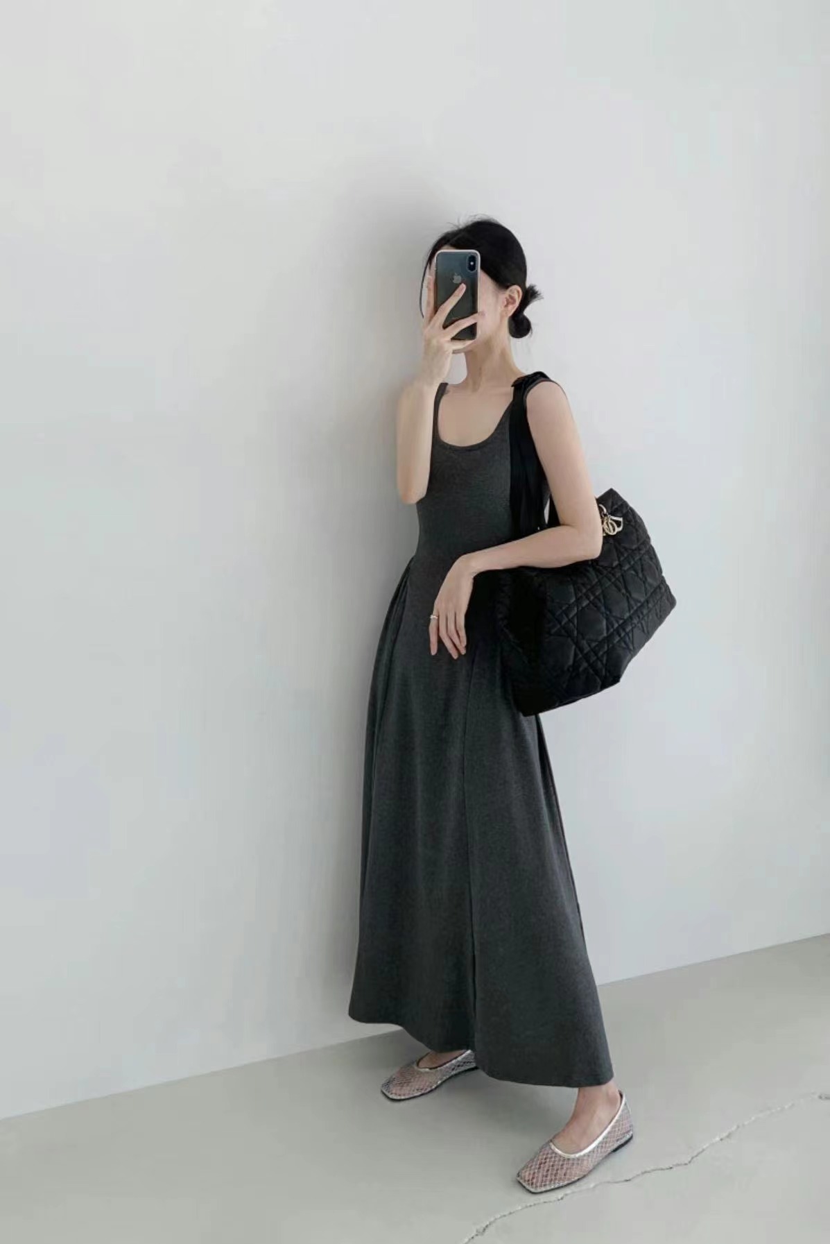 ROOM.698東大門㊣實拍女士新款熱賣真品休閑推薦連衣裙褶皺ROOM.698連衣裙