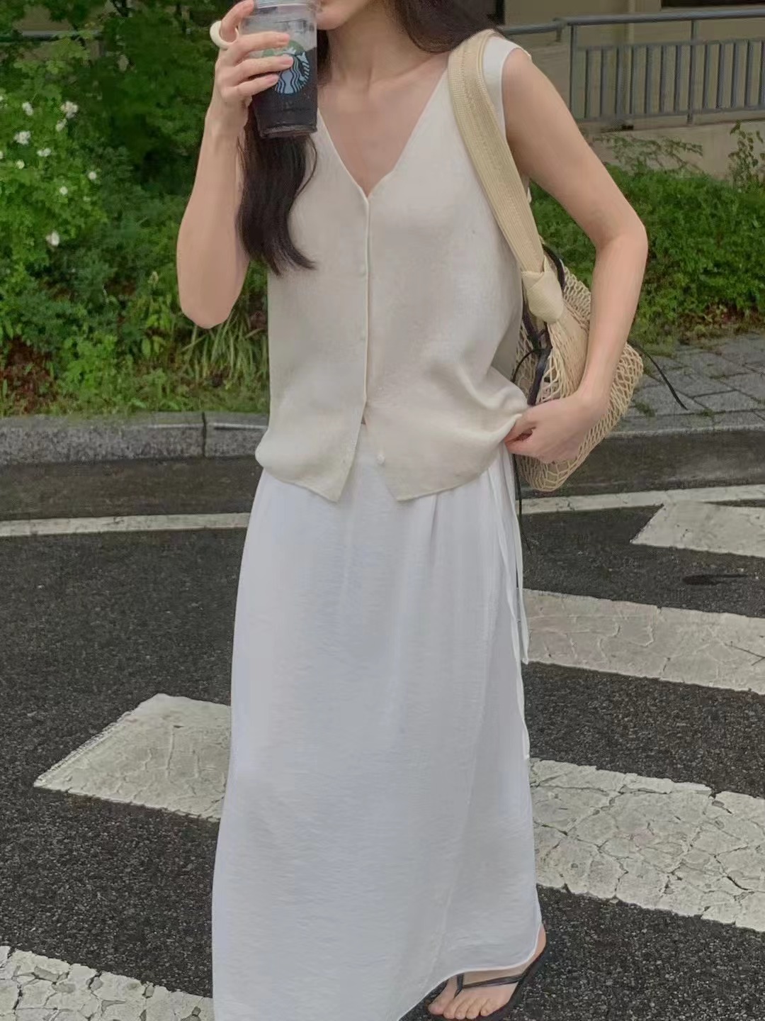 PROPER 프로퍼韓國直郵㊣女士新品人氣職業25春夏熱賣馬甲PROPER 프로퍼馬甲