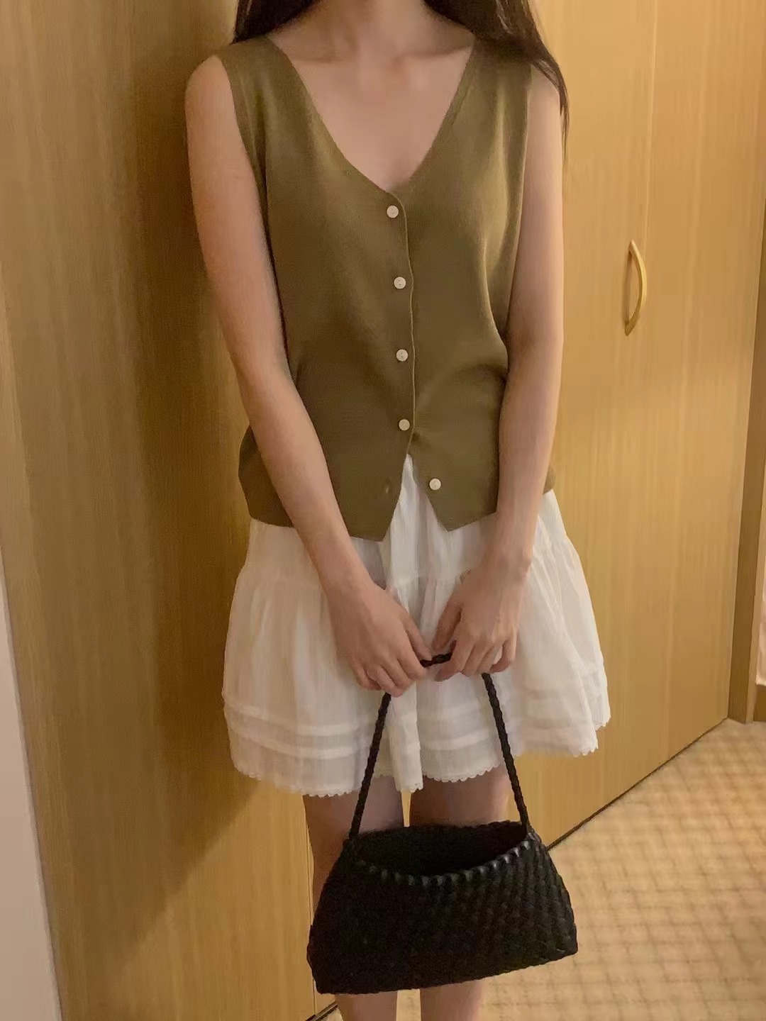 PROPER 프로퍼韓國直郵㊣女士新品人氣職業25春夏熱賣馬甲PROPER 프로퍼馬甲圖色2