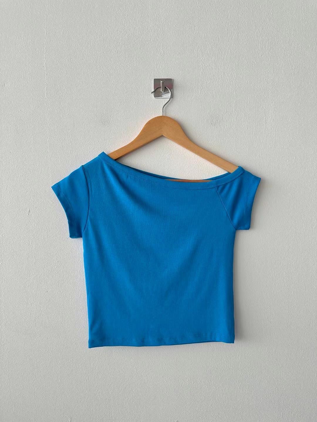DOTNODI(無品牌標)東大門㊣實拍女裝新品熱賣休閑人氣T恤DOTNODIT恤圖色3