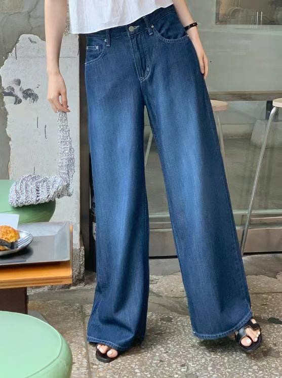BEE韓國代購㊣女裝新品熱賣時尚真品25春夏推薦職業人氣牛仔褲BEE牛仔褲