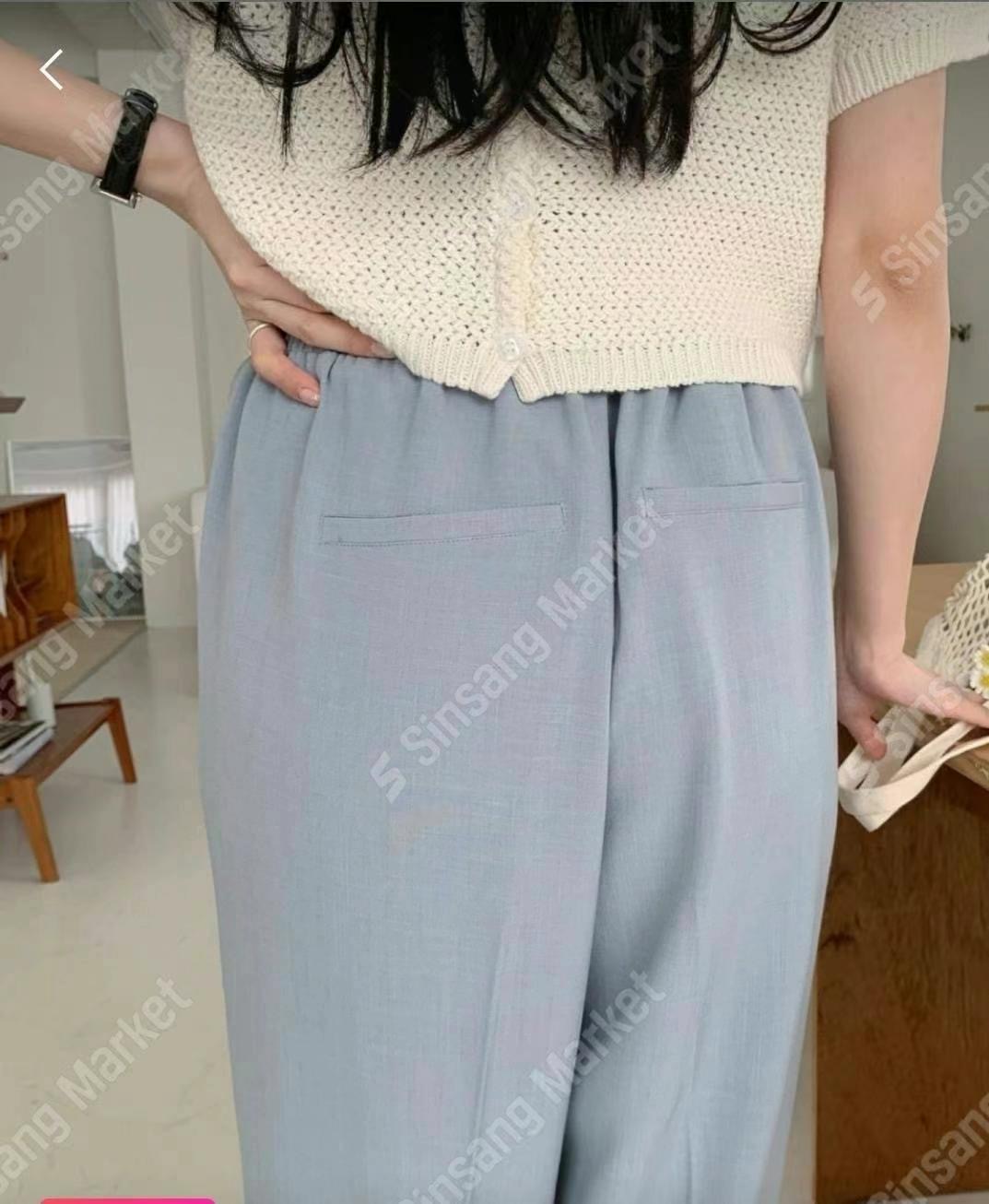 NOON東大門㊣代購女士新品時尚休閑熱賣人氣職業25春夏休閑褲NOON休閑褲