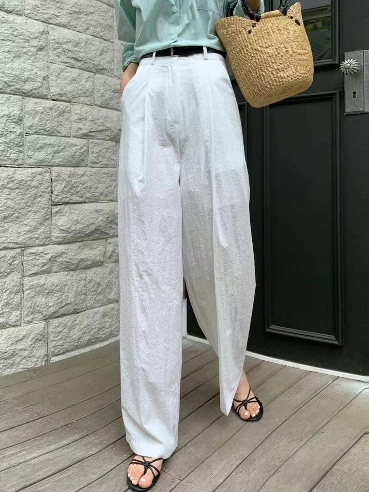 NOON韓國直郵㊣女裝新品推薦人氣熱賣真品時尚休閑褲不含腰帶NOON休閑褲