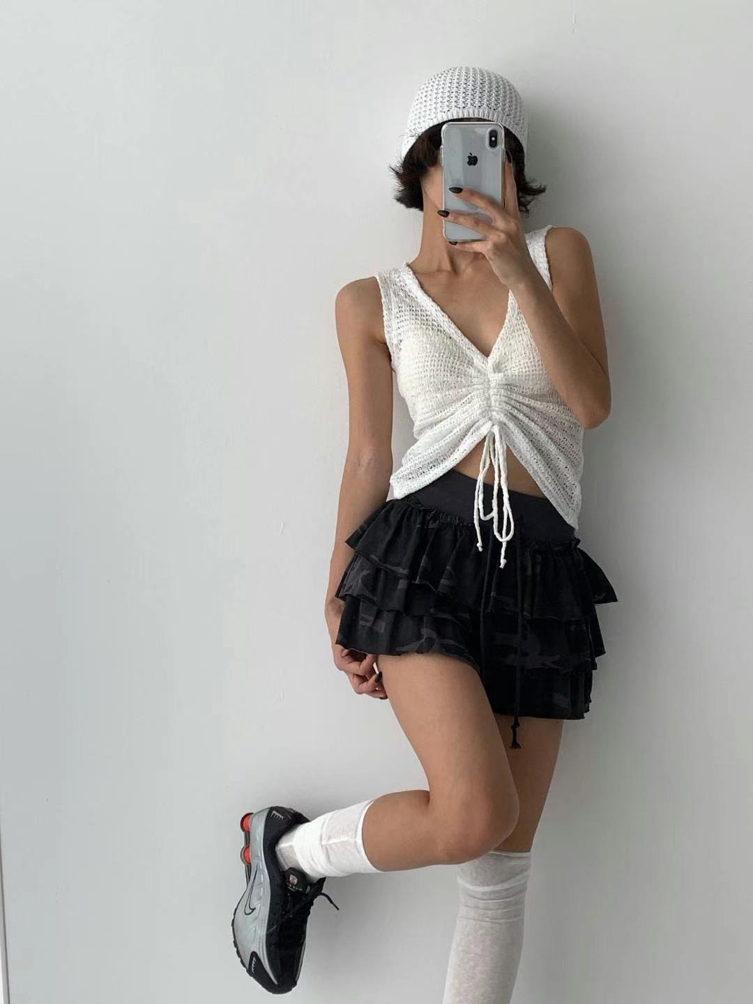 DOTNODI(無品牌標)韓國直郵㊣女士新款推薦25春夏吊帶背心DOTNODI吊帶/背心