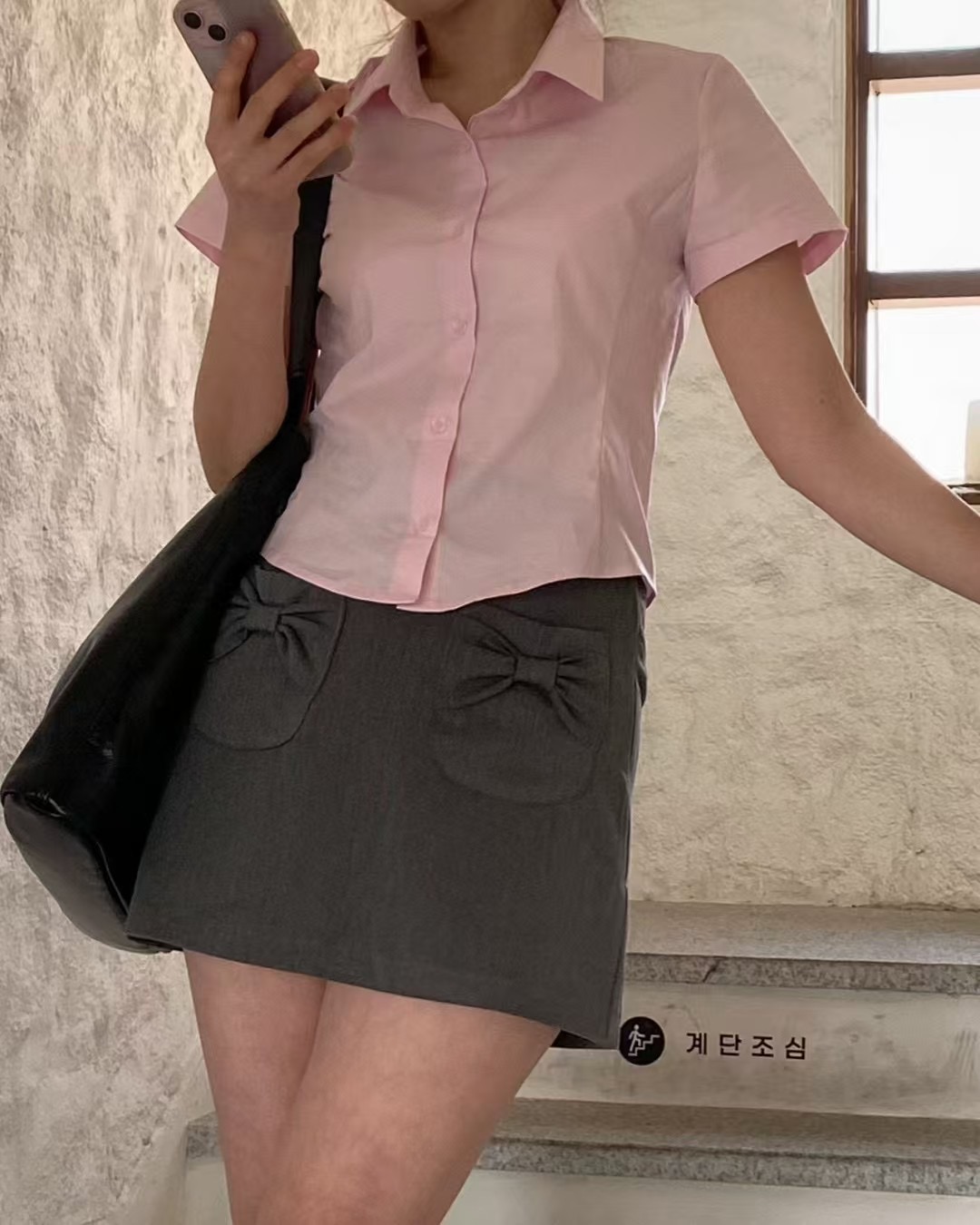 OPENING TITLE-오프닝타이틀-OT東大門㊣直郵女士新品推薦襯衫蕾絲衫anag/OPENING TITLE襯衫/蕾絲衫圖色2