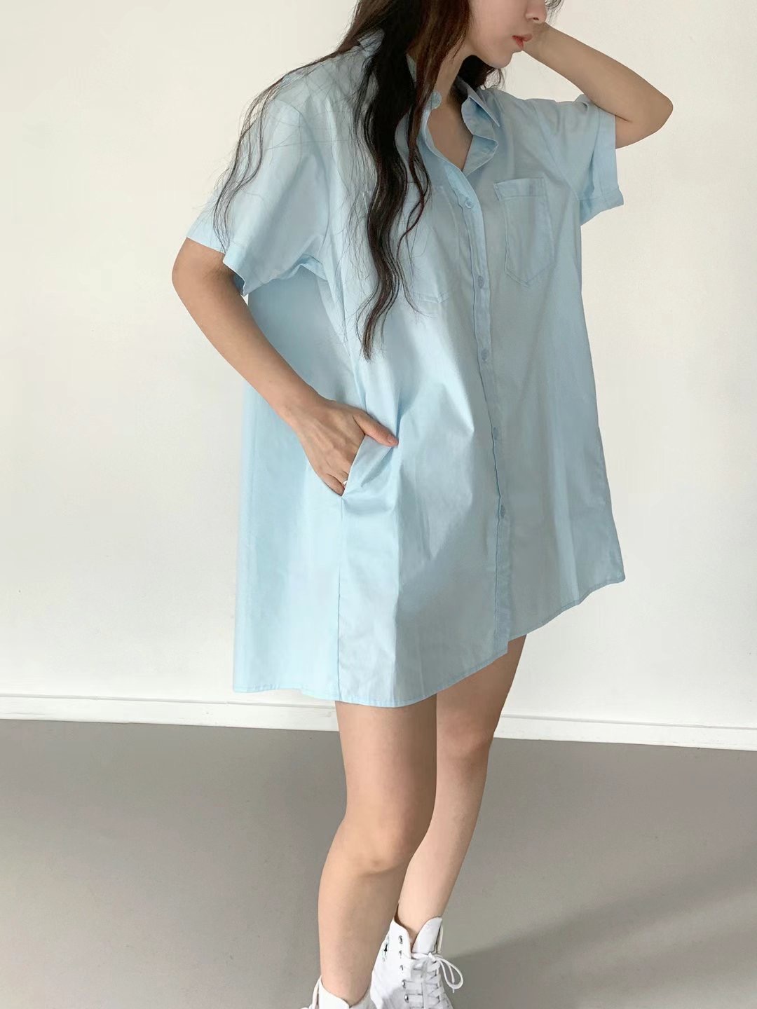 QUEENS MADE韓國直郵㊣女士新款職業真品推薦人氣襯衫蕾絲衫QUEENS MADE襯衫/蕾絲衫